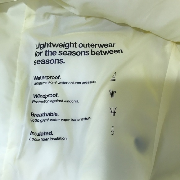 Rains Loop W Vest In Straw Size M New - Picture 9 of 14